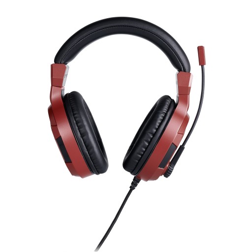 Bigben Interactive PS4OFHEADSETV3R auricular y casco Auriculares Alámbrico Diadema Juego Rojo