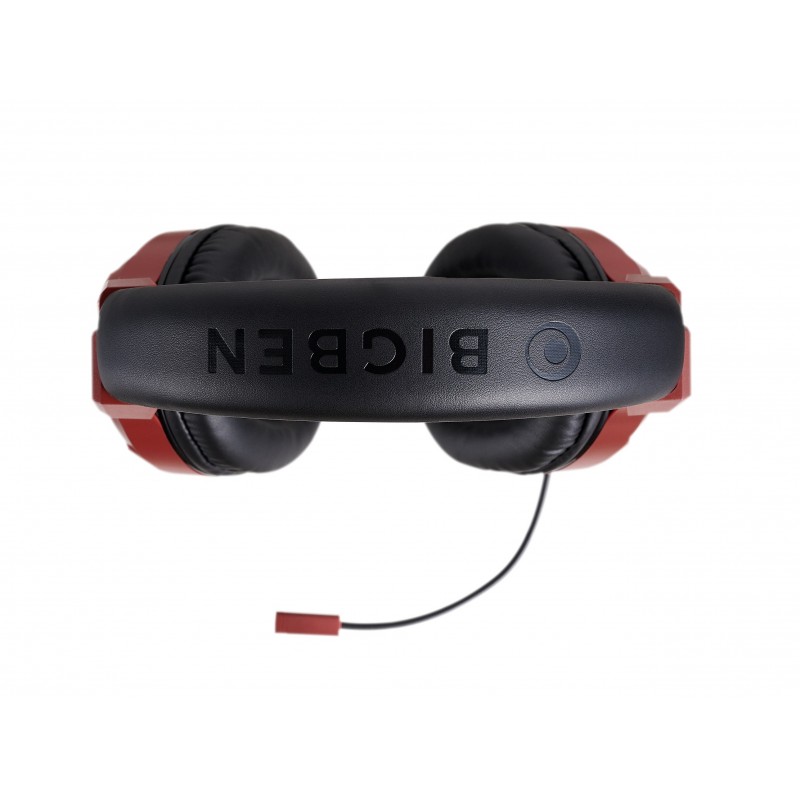 Bigben Interactive PS4OFHEADSETV3R auricular y casco Auriculares Alámbrico Diadema Juego Rojo