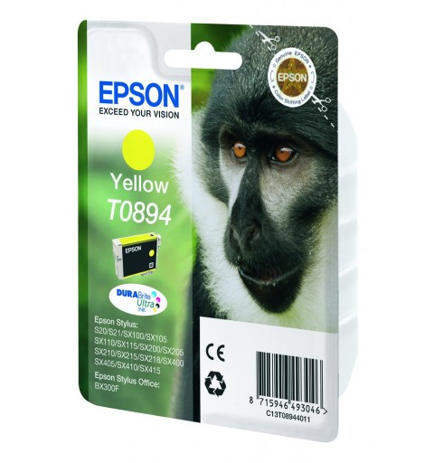 Epson Monkey Cartucho T0894 amarillo (etiqueta RF)