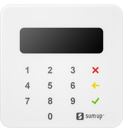 SumUp Air smart card reader Indoor outdoor Bluetooth White