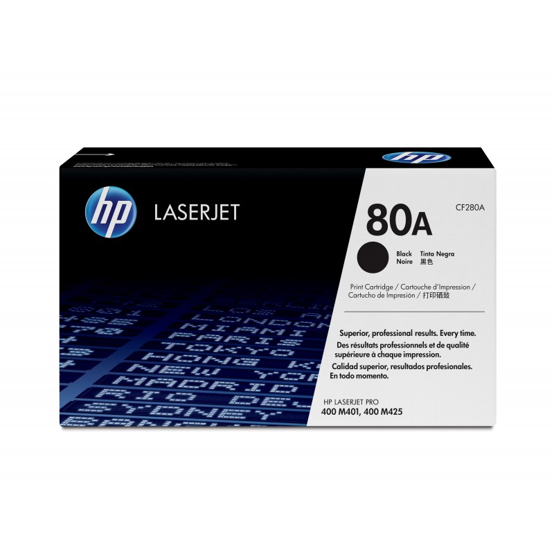 HP 80A Schwarz Original LaserJet Tonerkartusche