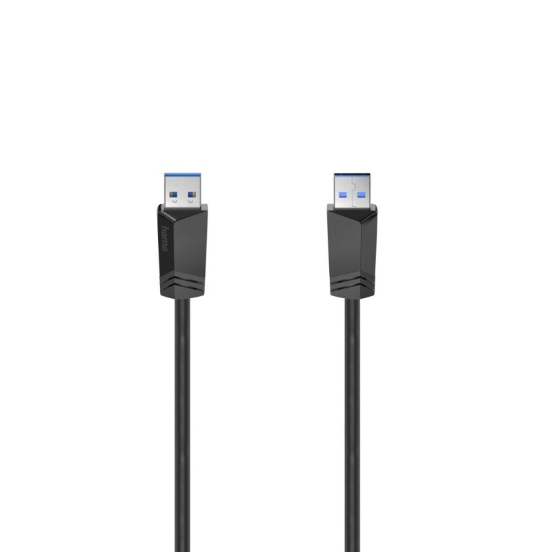 Hama 00200624 USB Kabel 1,5 m USB A Schwarz