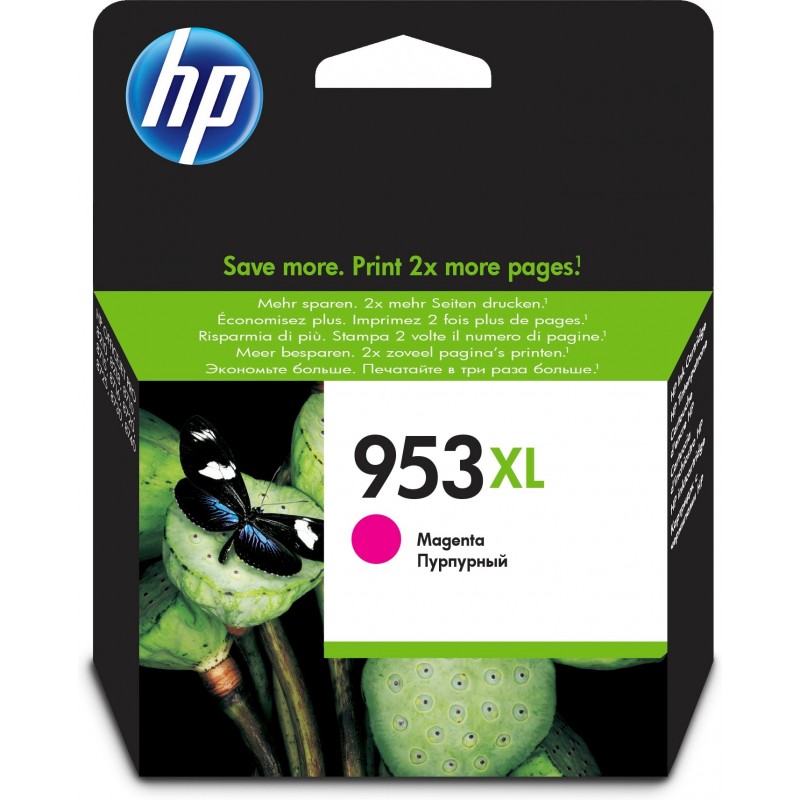 HP 953XL Magenta Original Druckerpatrone mit hoher Reichweite