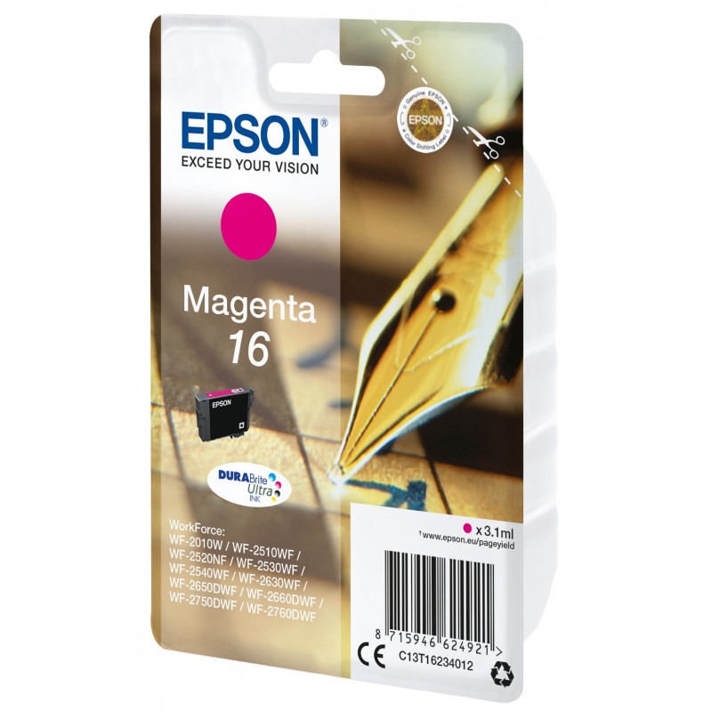 Epson Pen and crossword Cartouche "Stylo à plume"16 - Encre DURABrite Ultra M