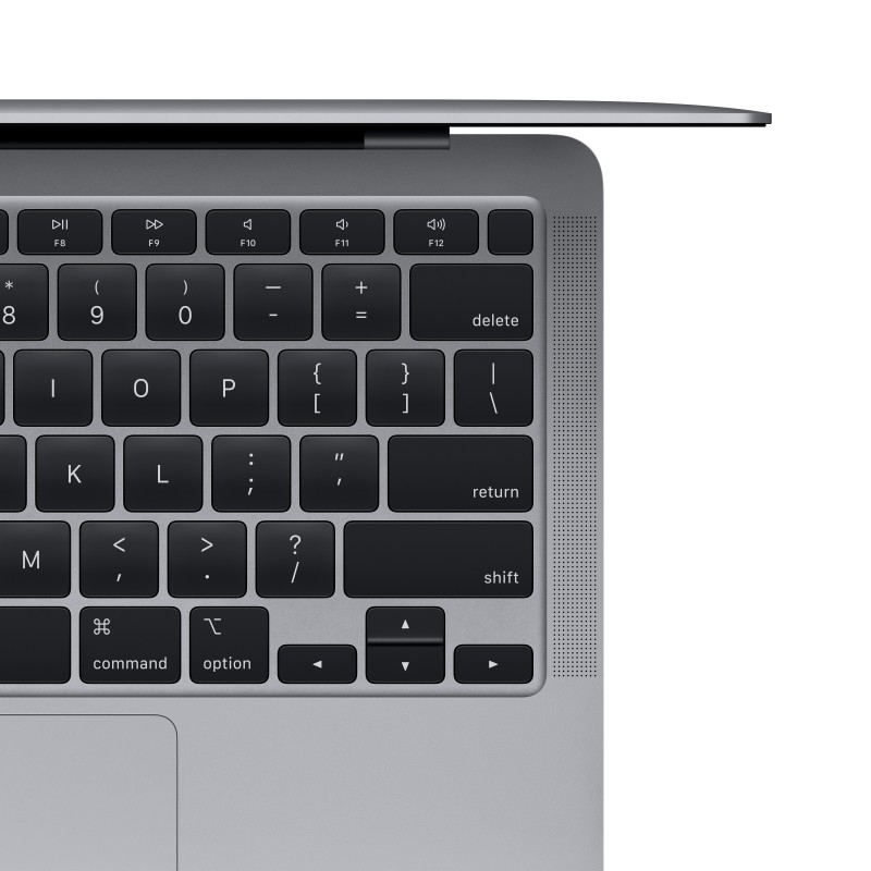 Apple MacBook Air Ordinateur portable 33,8 cm (13.3") Apple M 8 Go 256 Go SSD Wi-Fi 6 (802.11ax) macOS Big Sur Gris