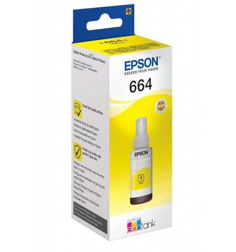 Epson 664 Ecotank Yellow ink bottle