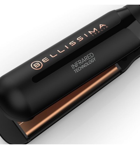 Bellissima My Pro Creativity Infrared B8 200 Plancha de pelo Caliente Negro 1,8 m