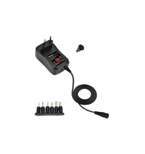 Karma Italiana ACR 627 adaptador e inversor de corriente Interior exterior 18 W Negro