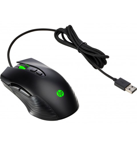 HP X220 ratón Ambidextro USB tipo A Óptico 3600 DPI