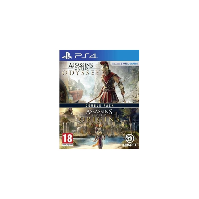 Ubisoft Assassin's Creed Odyssey + Origins Double Pack German PlayStation 4