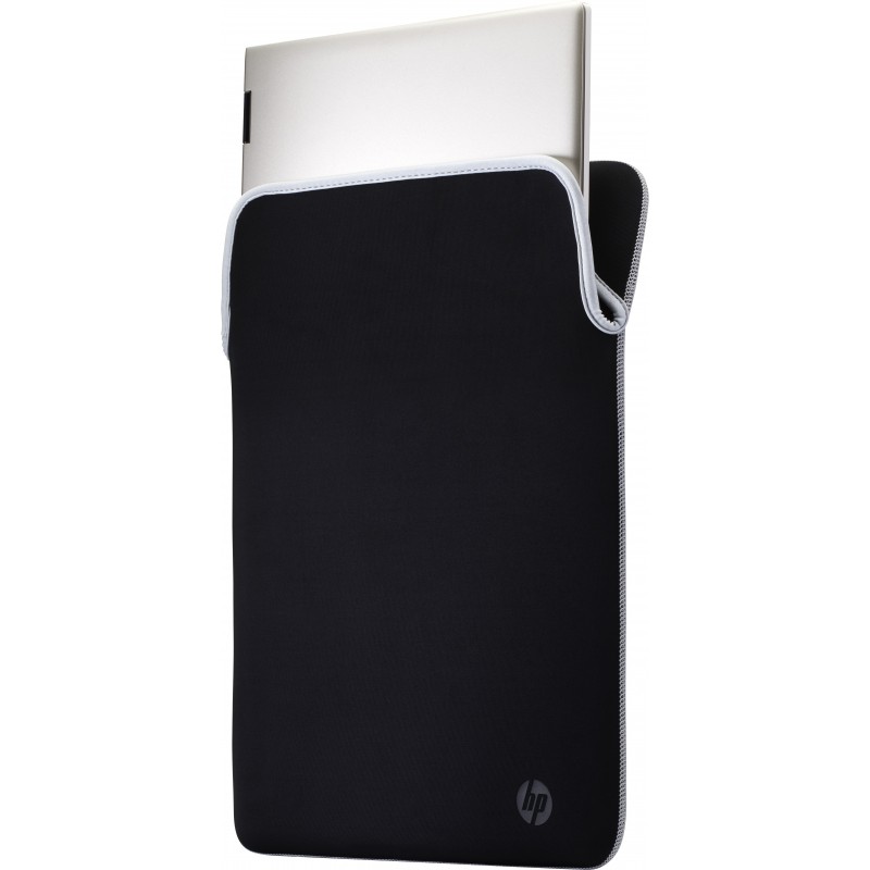 HP Housse de protection réversible pour ordinateur portable 14,1 pouces (argenté)