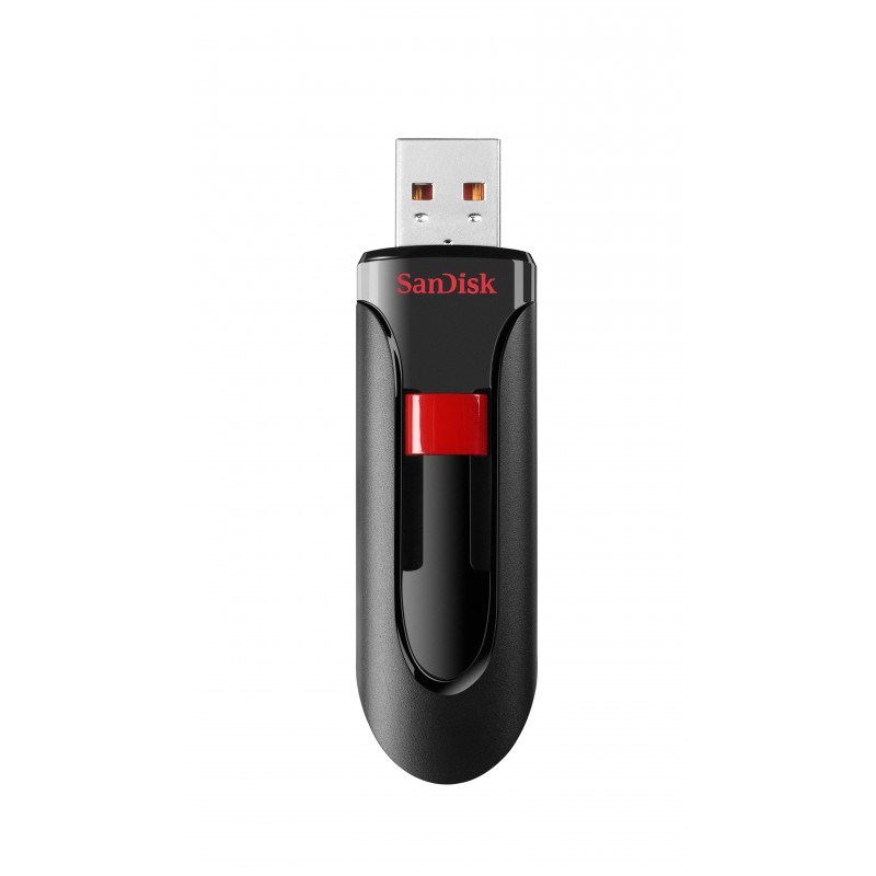 SanDisk Cruzer Glide USB flash drive 64 GB USB Type-A 2.0 Black, Red