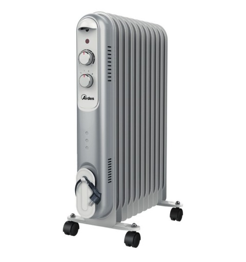 Ardes Curvy 11 Indoor Black, Grey, White 2500 W Oil electric space heater