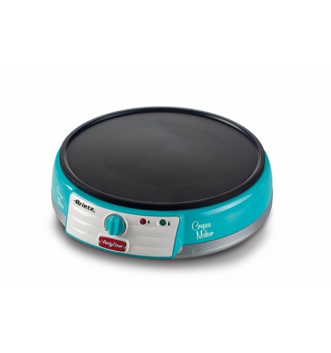 Ariete 0202 Crêpes-Maschine 1 Crepe(s) 1000 W Blau, Silber, Weiß