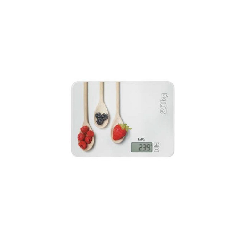 Laica KS5020 kitchen scale Multicolour, White Countertop Rectangle Electronic kitchen scale