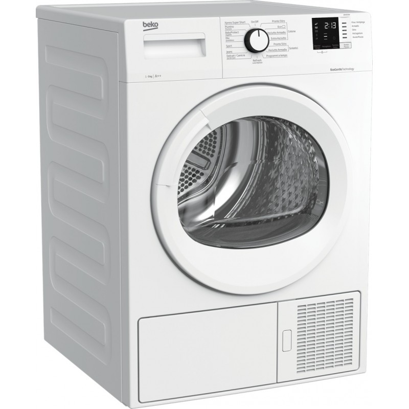 Beko DRX923W Wäschetrockner Freistehend Frontlader 9 kg A++ Weiß