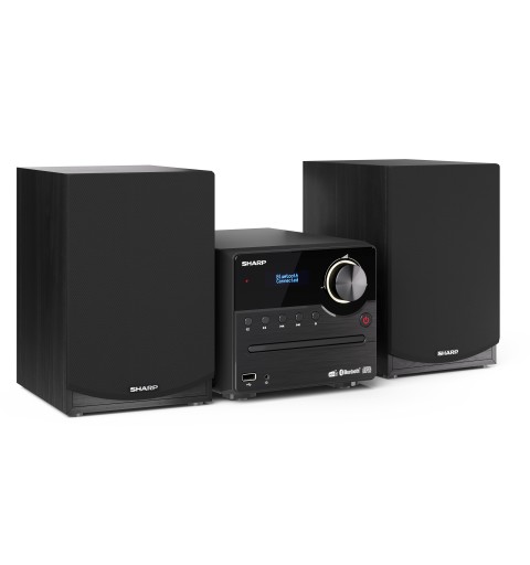 Sharp XL-B517D Home audio micro system 45 W Black