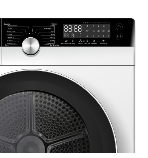 Midea MDK9A3 secadora Independiente Carga frontal 9 kg A+++ Blanco