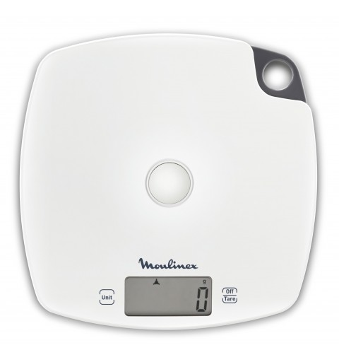 Moulinex BN1000 Grey, White Square Electronic kitchen scale