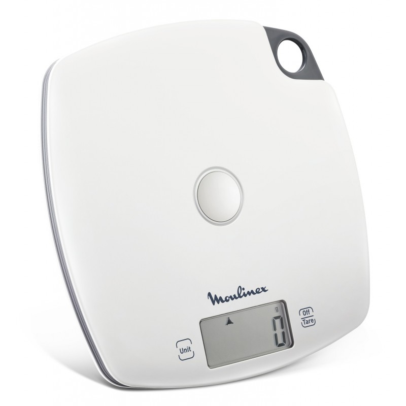 Moulinex BN1000 Gris, Blanc Carré Balance de ménage électronique