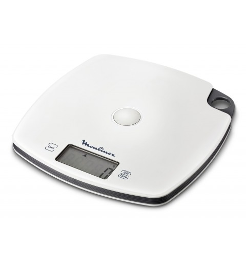 Moulinex BN1000 Grey, White Square Electronic kitchen scale