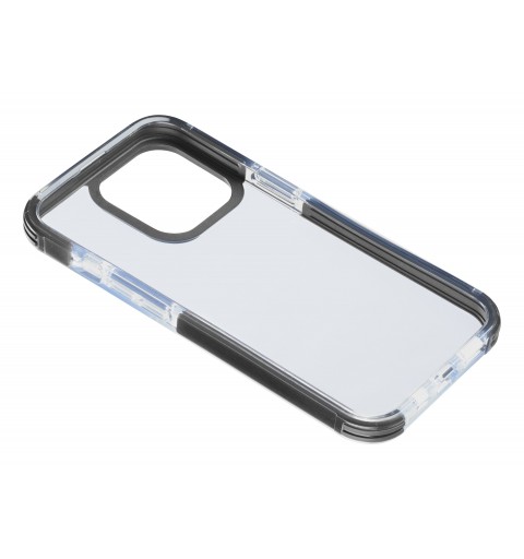 Cellularline Tetra Force Strong Guard coque de protection pour téléphones portables 15,5 cm (6.1") Housse Noir, Transparent