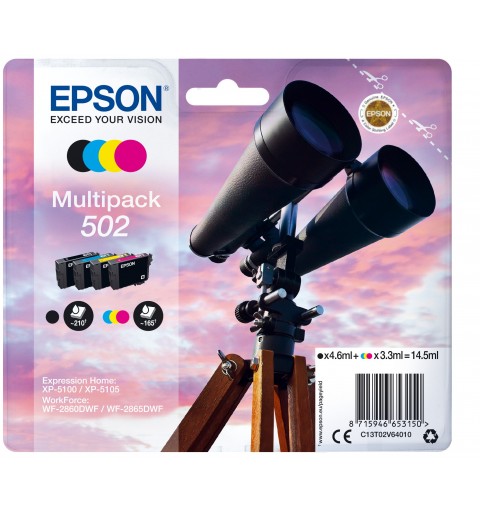 Epson Multipack 4-colours 502 Ink