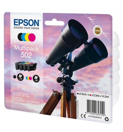 Epson Multipack 4-colours 502 Ink