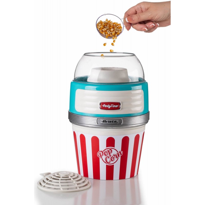 Ariete 2957 palomitas de maiz poppers Azul, Rojo, Blanco 1100 W