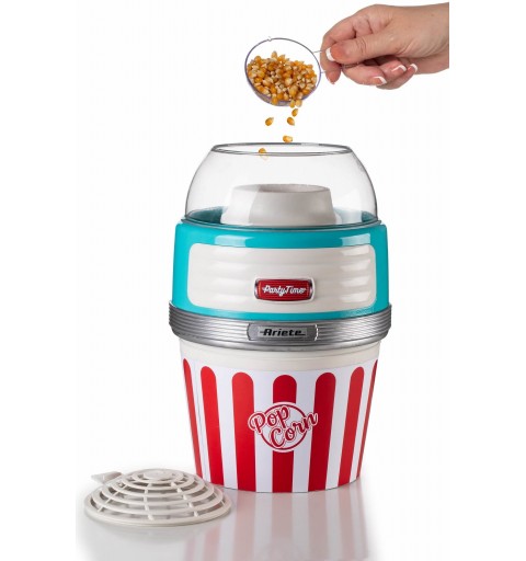 Ariete 2957 palomitas de maiz poppers Azul, Rojo, Blanco 1100 W