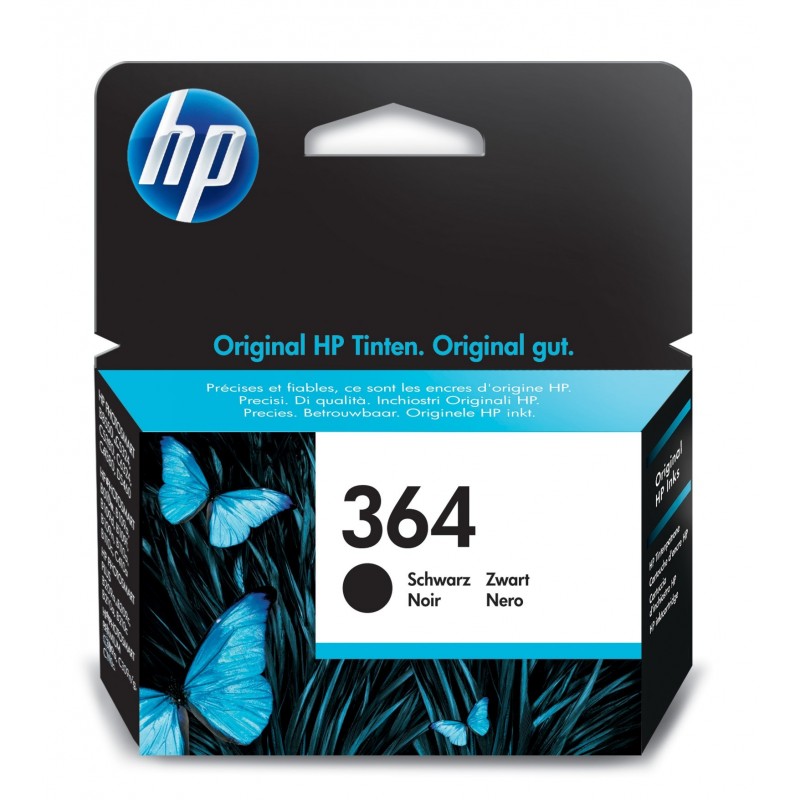 HP Cartucho de tinta original 364 negro