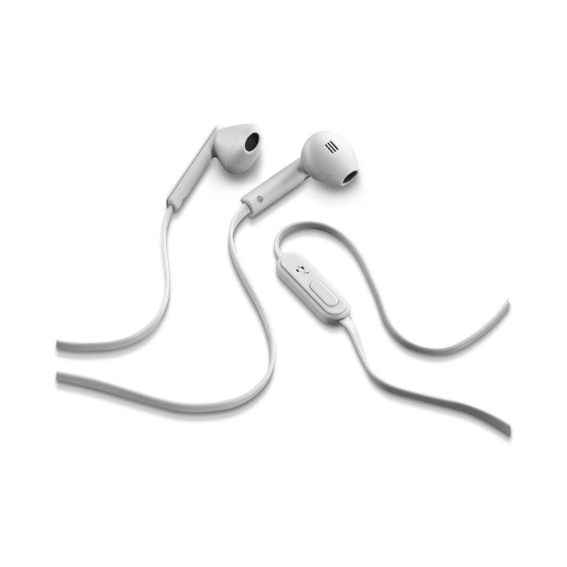 Cellularline 35895 Auriculares Alámbrico Dentro de oído Llamadas Música Blanco