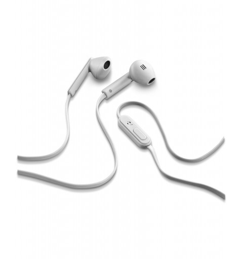 Cellularline 35895 Auriculares Alámbrico Dentro de oído Llamadas Música Blanco