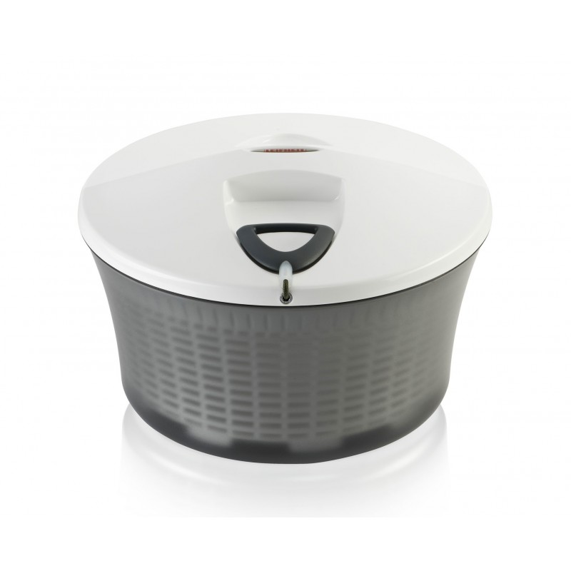 Leifheit Salad Spinner Signature escurridor de ensalada Negro, Blanco