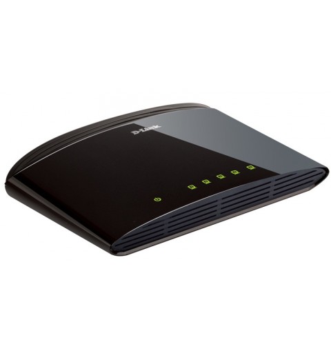 D-Link DES-1005D Unmanaged Fast Ethernet (10 100) Black