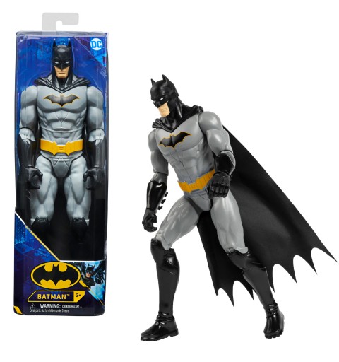 DC Comics BATMAN - FIGURA BATMAN REBIRTH 30 CM - - Muñeco Batman 30 cm Articulado - 6063094 - Juguetes Niños 3 Años +