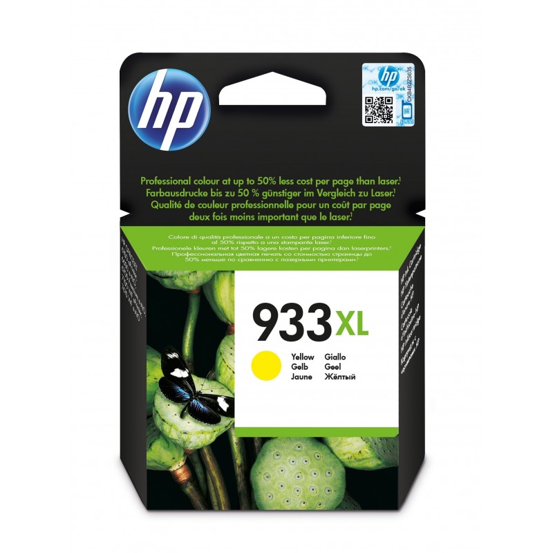 HP 933XL cartouche d'encre jaune grande capacité authentique