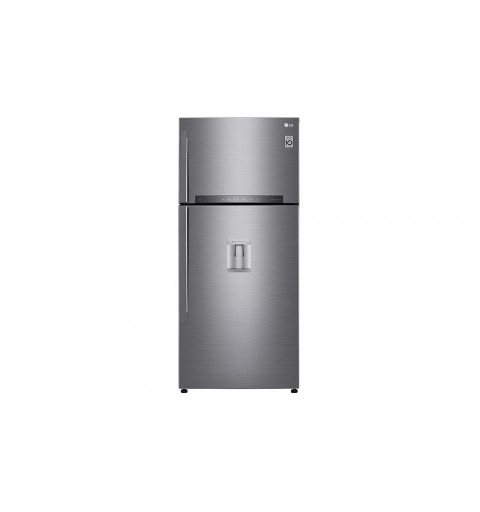 LG GTF744PZPZD réfrigérateur-congélateur Autoportante 509 L E Acier inoxydable
