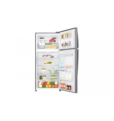 LG GTF744PZPZD fridge-freezer Freestanding 509 L E Stainless steel