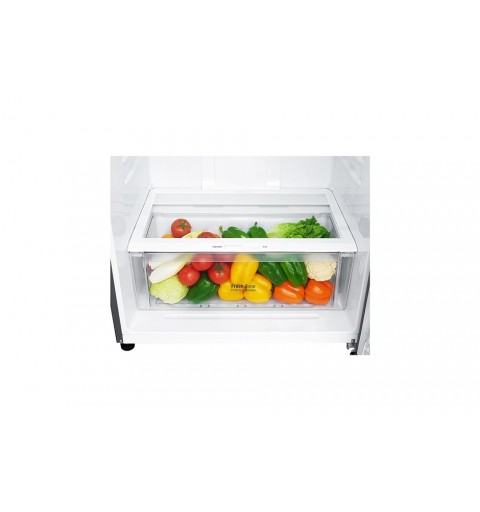 LG GTF744PZPZD fridge-freezer Freestanding 509 L E Stainless steel