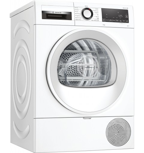 Bosch WQG233D1IT asciugatrice Libera installazione Caricamento frontale 8 kg A+++ Bianco