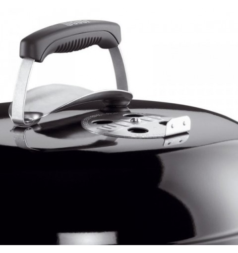 Weber Compact Barbacoa Tetera Carbón vegetal Negro