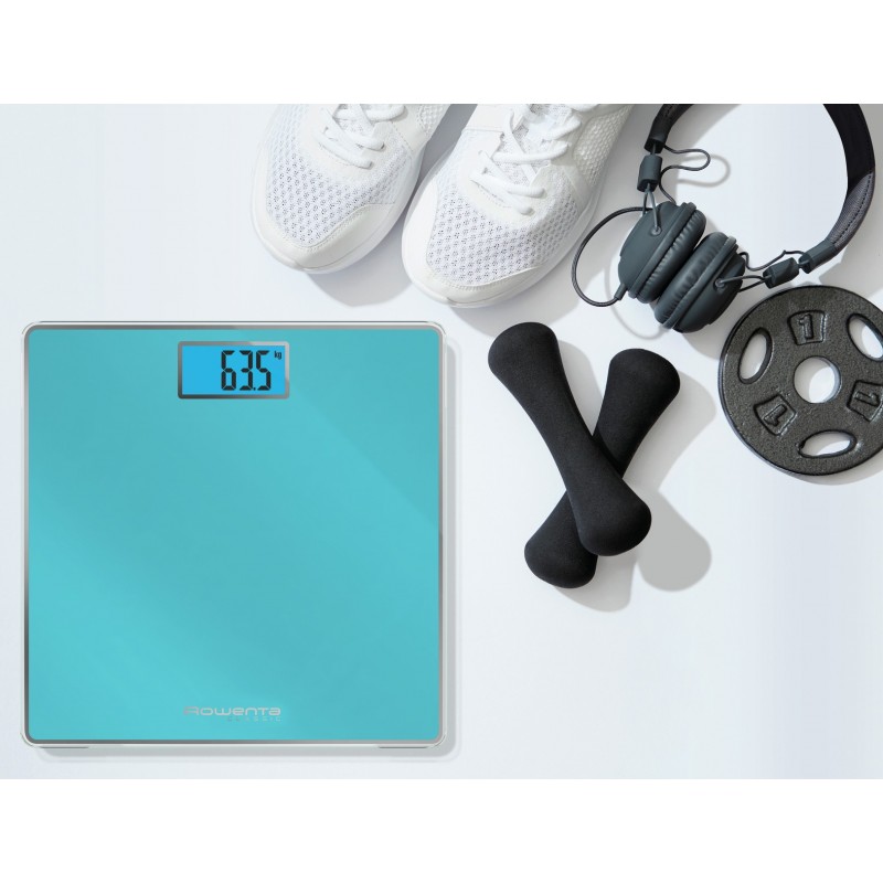 Rowenta Classic BS1503 Square Turquoise Electronic personal scale