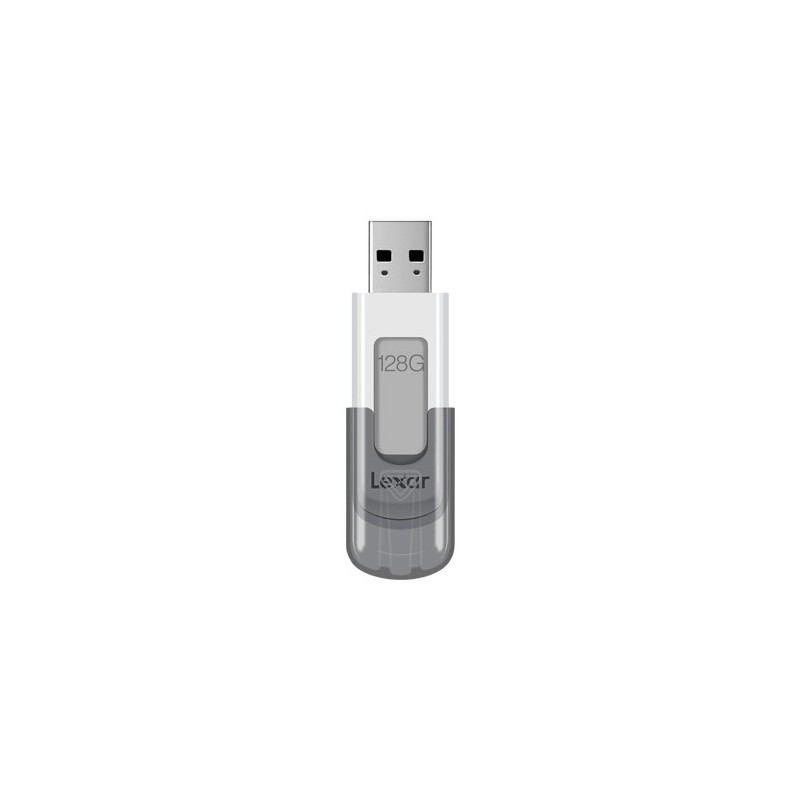 Lexar JumpDrive V100 unità flash USB 128 GB USB tipo A 3.2 Gen 1 (3.1 Gen 1) Grigio, Bianco