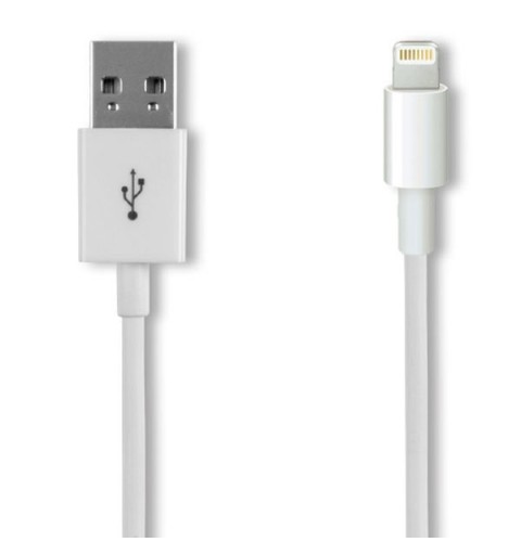 Cellularline USB Data Cable - Lightning Cavo dati comodo e versatile Bianco