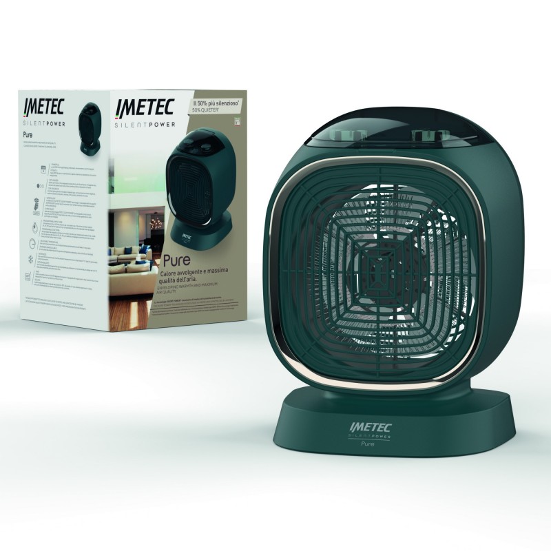 Imetec Silent Power Interior Azul 2200 W Ventilador eléctrico