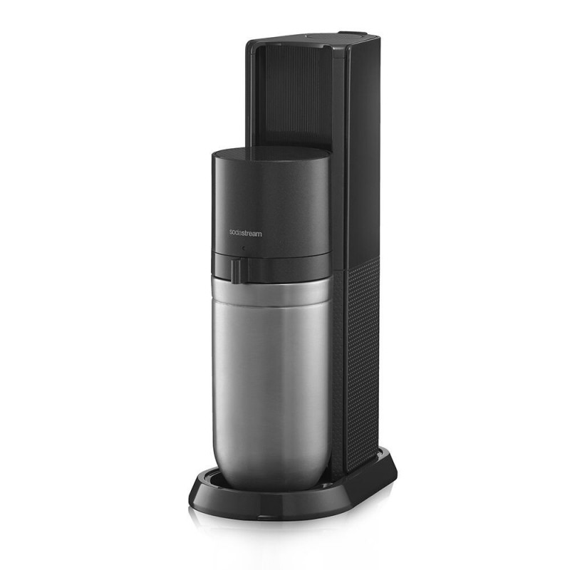 SodaStream DUO black Negro, Acero inoxidable