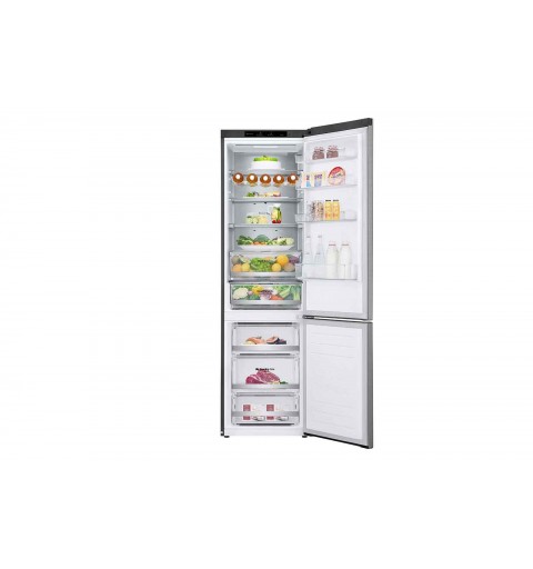 LG GBB72PZVGN combi-fridge Built-in 384 L D Metallic