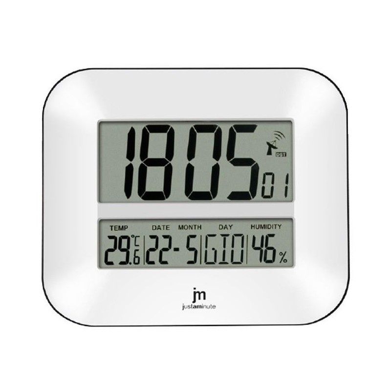 Lowell JD9902 wall clock Digital wall clock Rectangle White