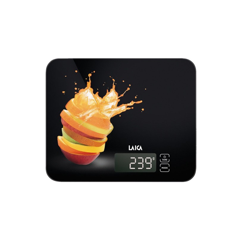 Laica KS5015 escabeaux de cuisine Jaune Comptoir Rectangle Balance de ménage électronique